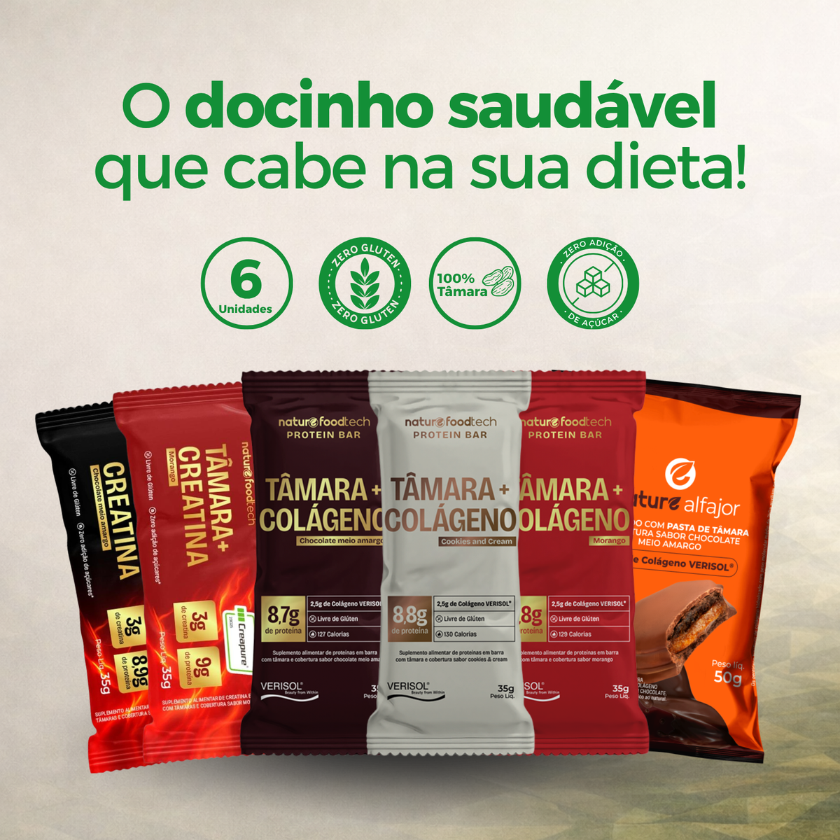 Kit Misto Degustação 6 Unidades